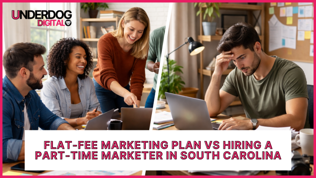 image, flat-fee marketing vs part-time marketer