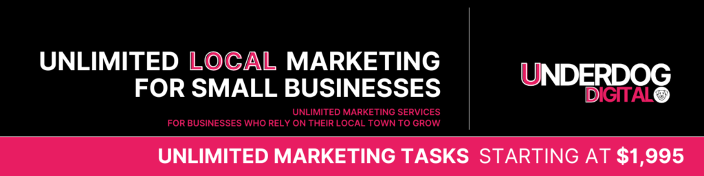 image, underdog digital, unlimited local marketing, unlimited local marketing for small businesses